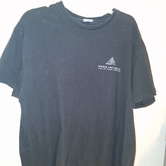 ROCK AND ROLL HALL OF FAME TSHIRT XL BLACK HOF - Picture 3 of 4